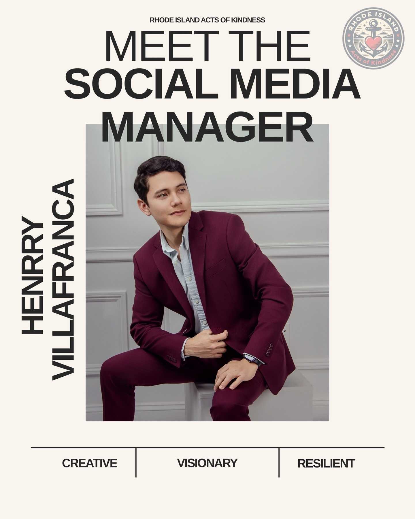 Meet the social media manager, Henrry Villafranca